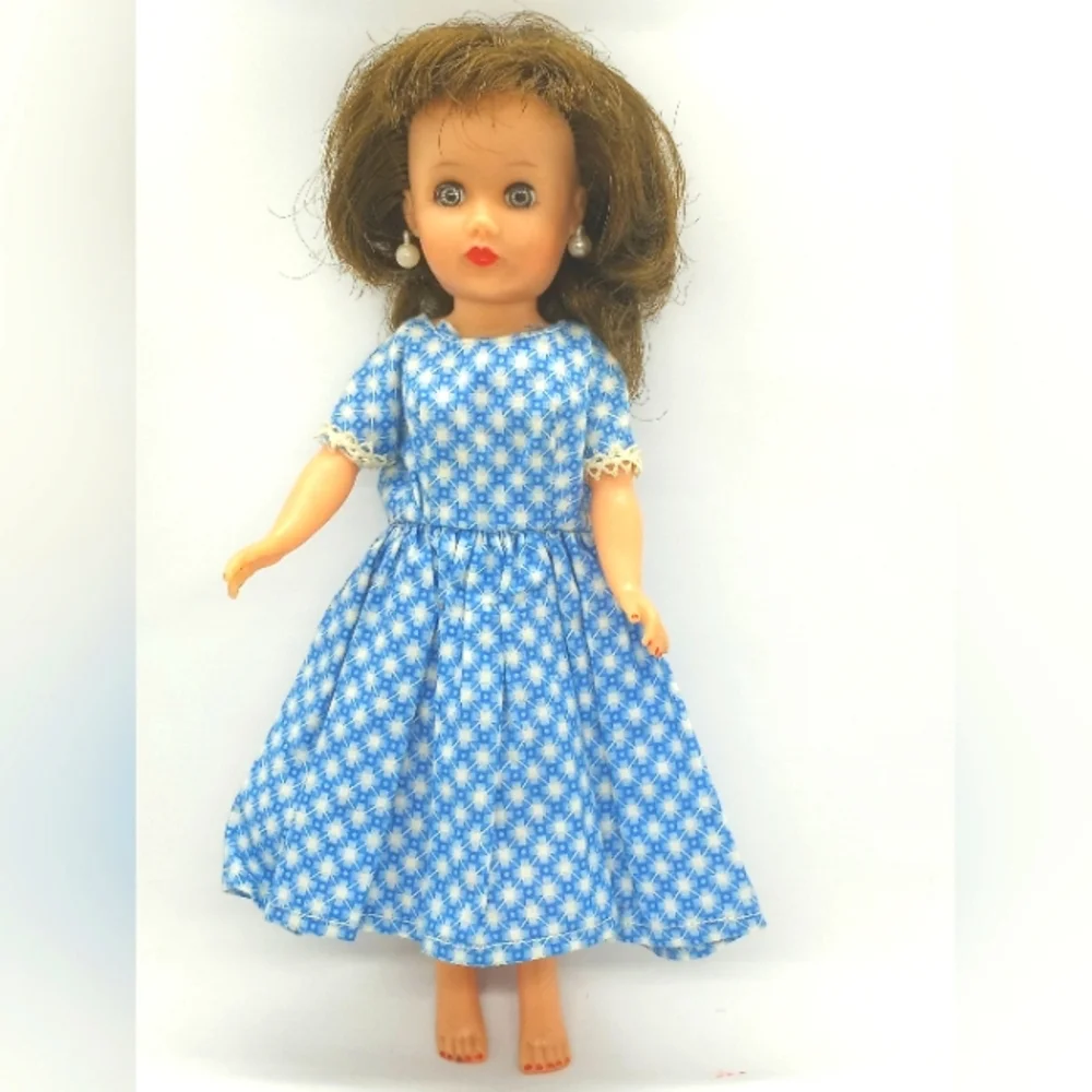 Belle Doll And Toy Corp Little Miss Margie Rare Play Doll Dresses Box Vintage